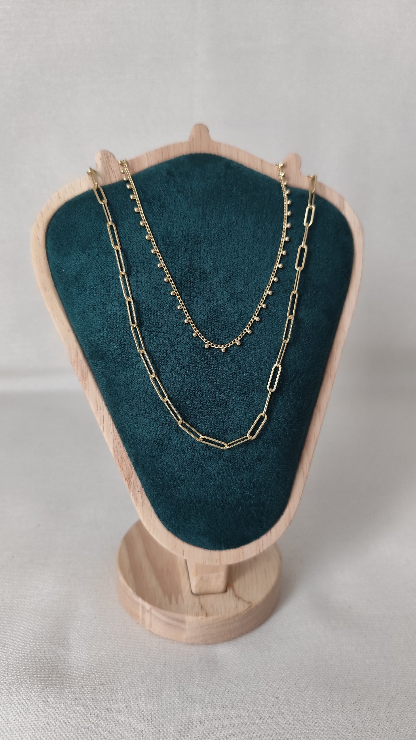 Patterned Atac Necklace