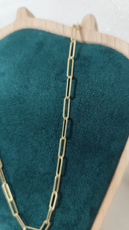 Patterned Atac Necklace