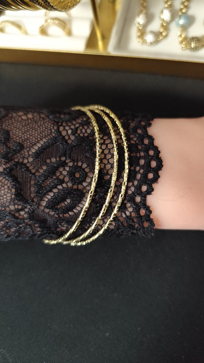 Patterned Ajda New Bangle