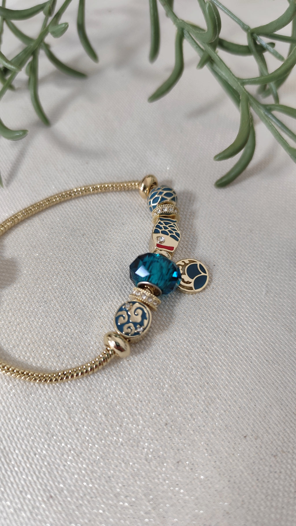 Blue Fish Bracelet