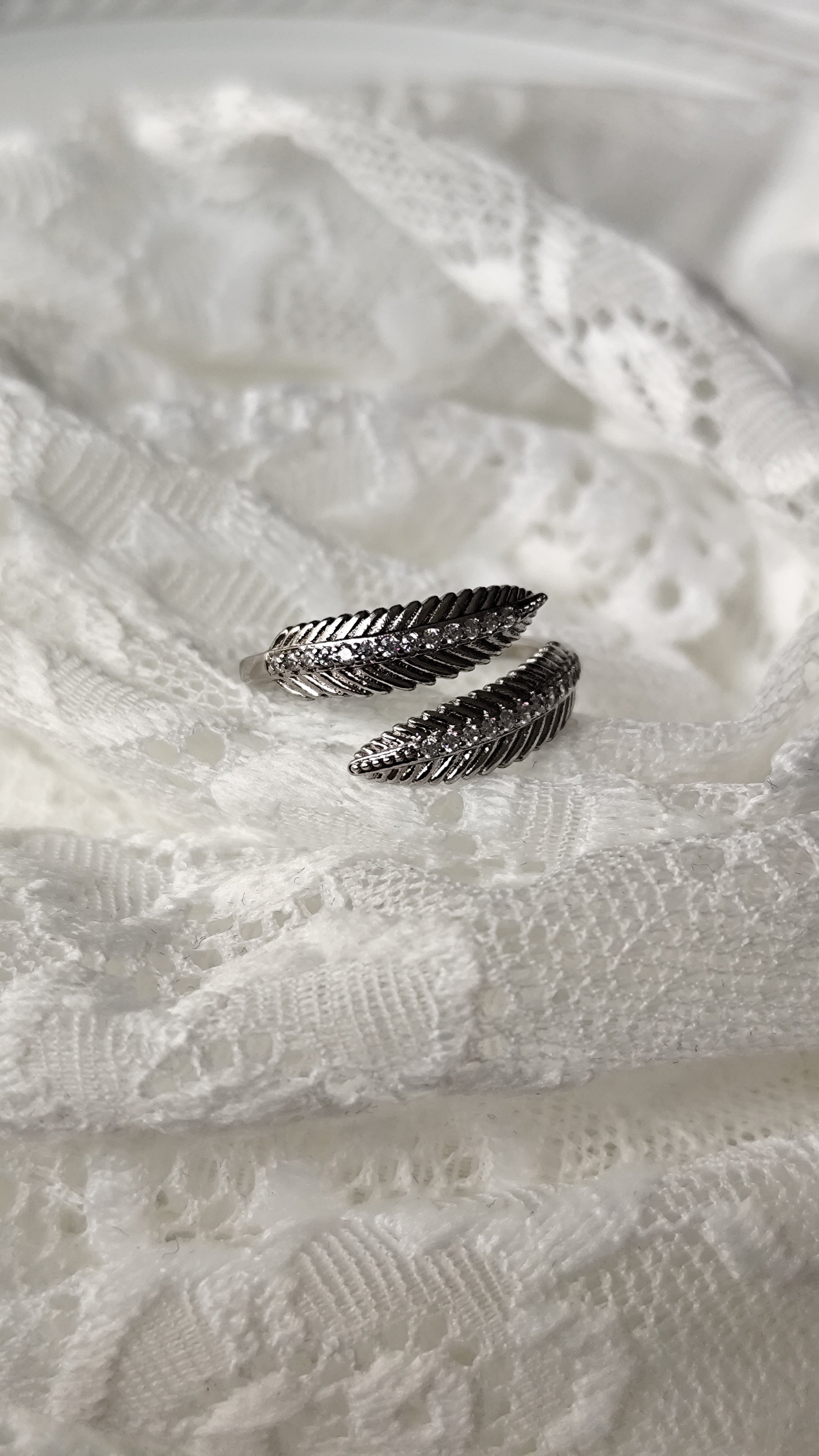 Onesize Leaf Ring