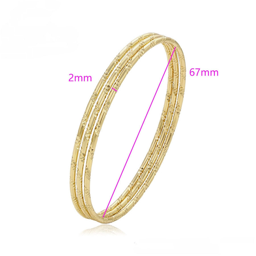 Patterned Ajda Bangles