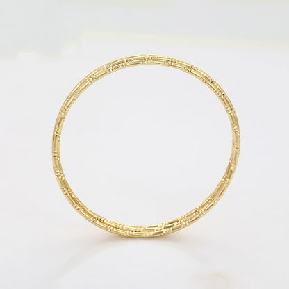 Patterned Ajda Bangles