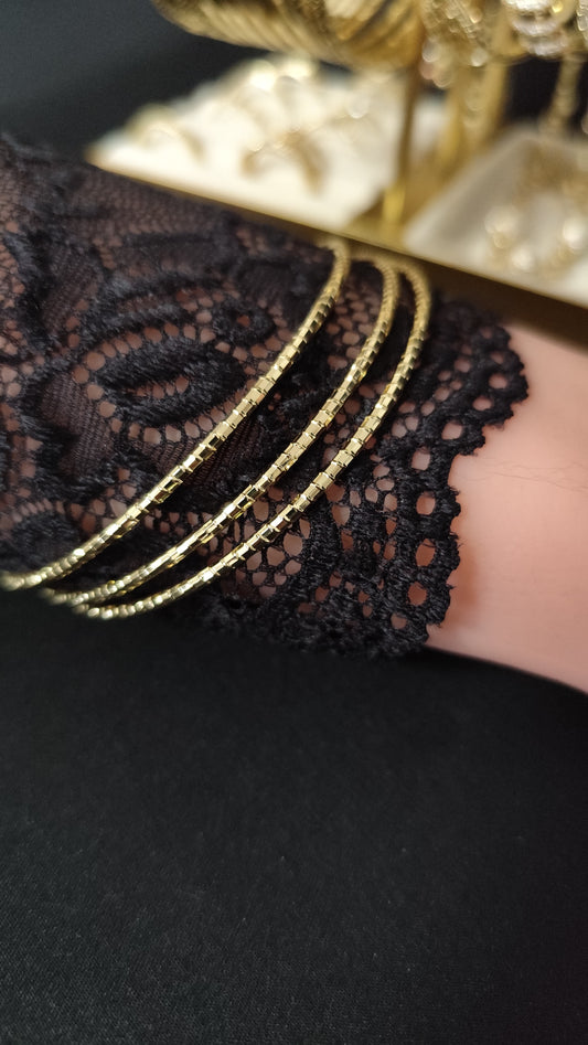 Patterned Ajda New Bangle