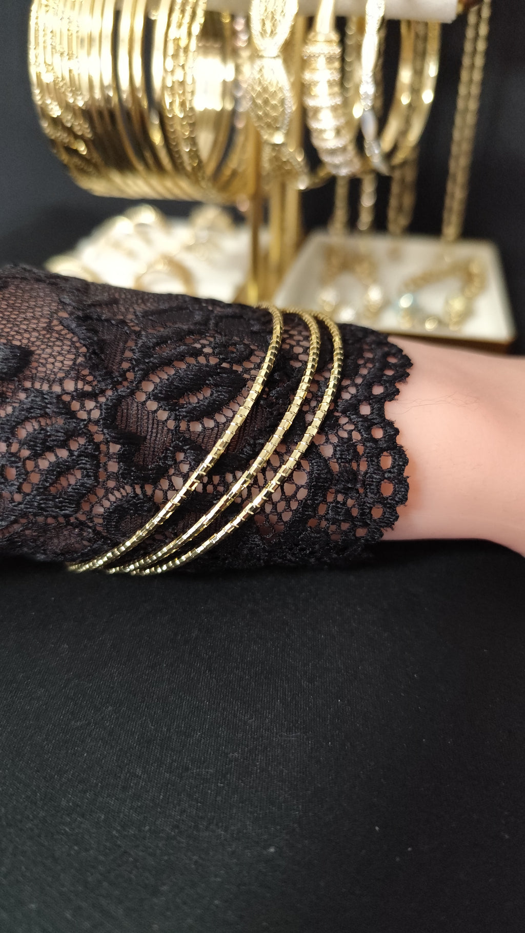 Patterned Ajda New Bangle