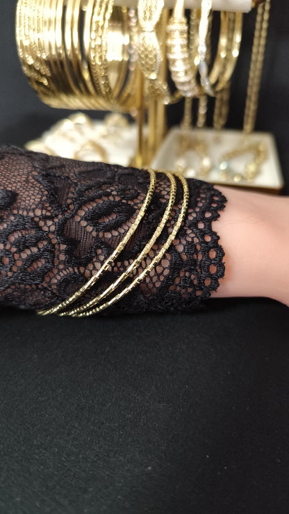 Patterned Ajda New Bangle