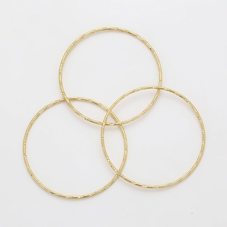Patterned Ajda Bangles
