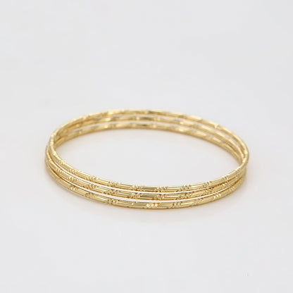 Patterned Ajda Bangles